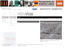 Tablet Screenshot of 1www.vitruvius.com.br